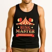 Ringmaster Circus Birthday Party Circus Costume Tank Top thumb 3