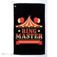 Ringmaster Circus Birthday Party Circus Costume Golf Towel thumb 0