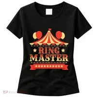 Ringmaster Circus Birthday Party Circus Costume Women's T-Shirt thumb 0