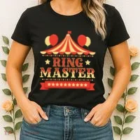 Ringmaster Circus Birthday Party Circus Costume Women's T-Shirt thumb 2
