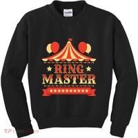 Ringmaster Circus Birthday Party Circus Costume Kids Sweatshirt thumb 0