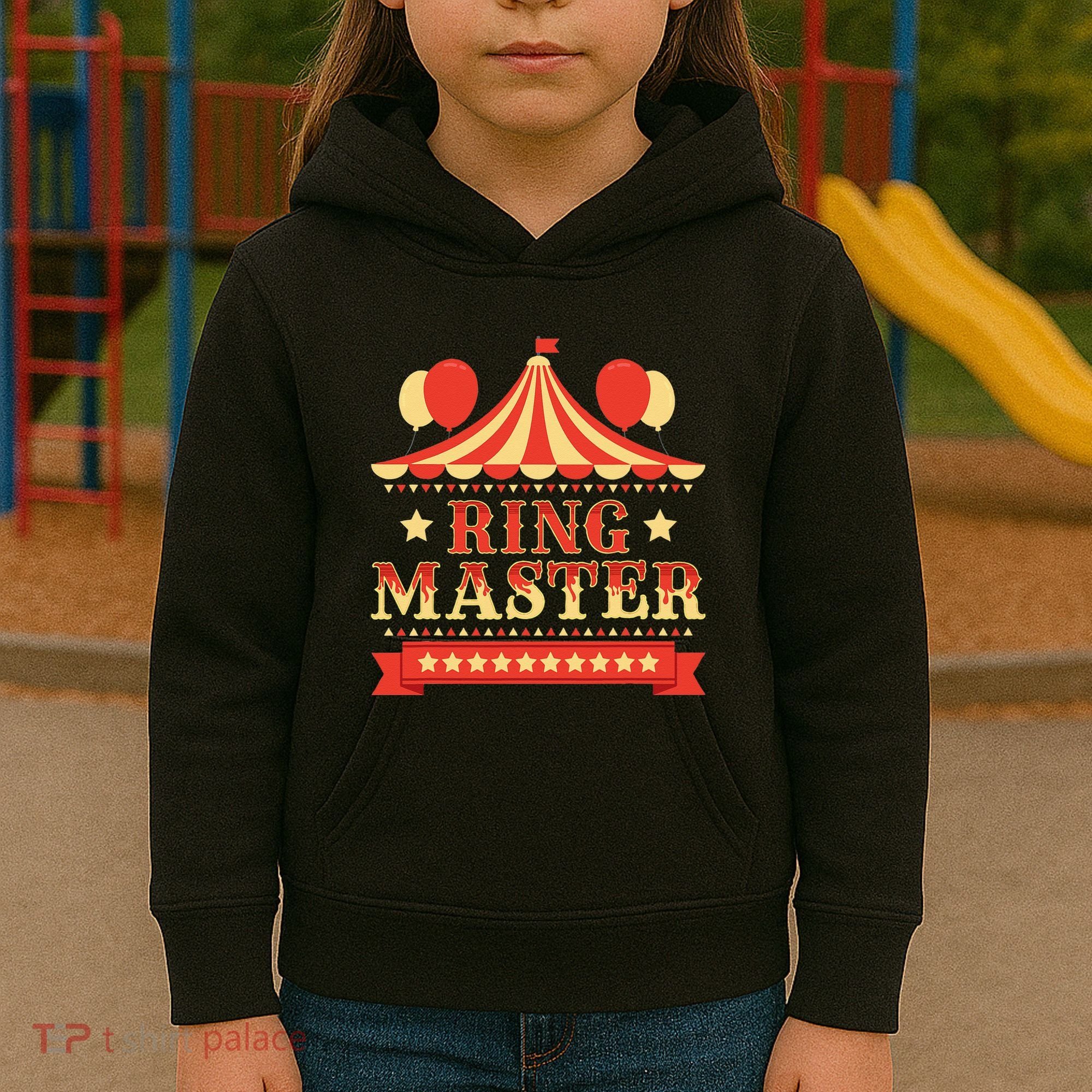 Ringmaster Circus Birthday Party Circus Costume Kids Hoodie