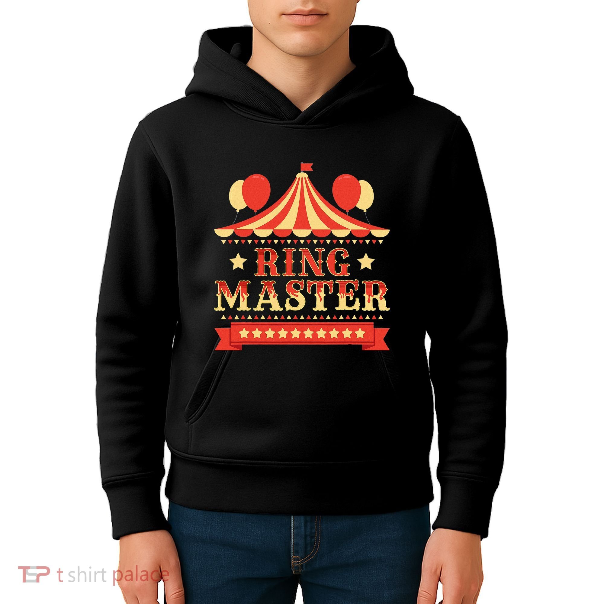 Ringmaster Circus Birthday Party Circus Costume Kids Hoodie