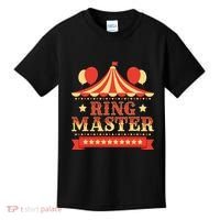 Ringmaster Circus Birthday Party Circus Costume Kids T-Shirt thumb 0