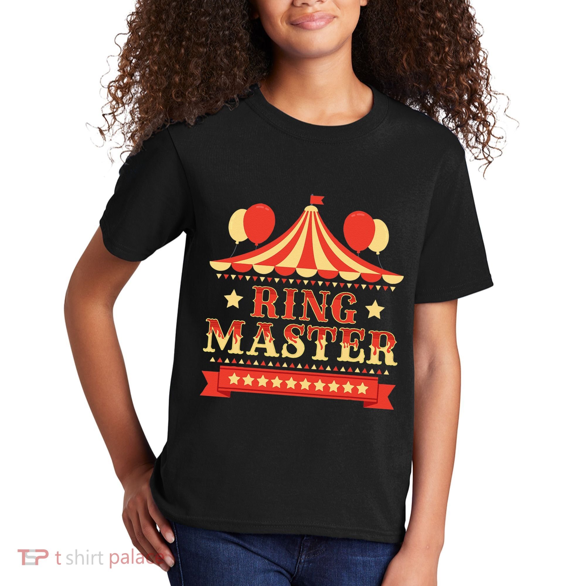 Ringmaster Circus Birthday Party Circus Costume Kids T-Shirt