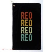 Reo City Burkina Faso Retro Golf Towel thumb 0