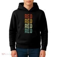 Reo City Burkina Faso Retro Kids Hoodie thumb 4