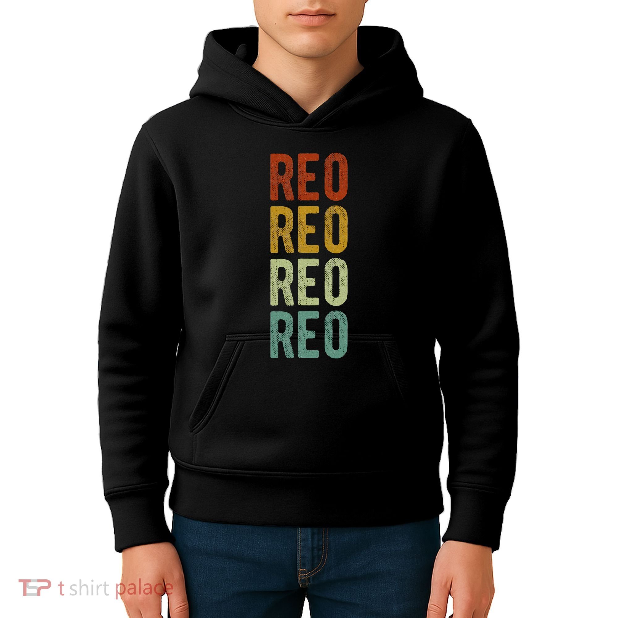 Reo City Burkina Faso Retro Kids Hoodie