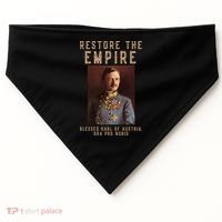 Roman Catholic Blessed Karl Of Austria Monarchist USA-Made Doggie Bandana thumb 0