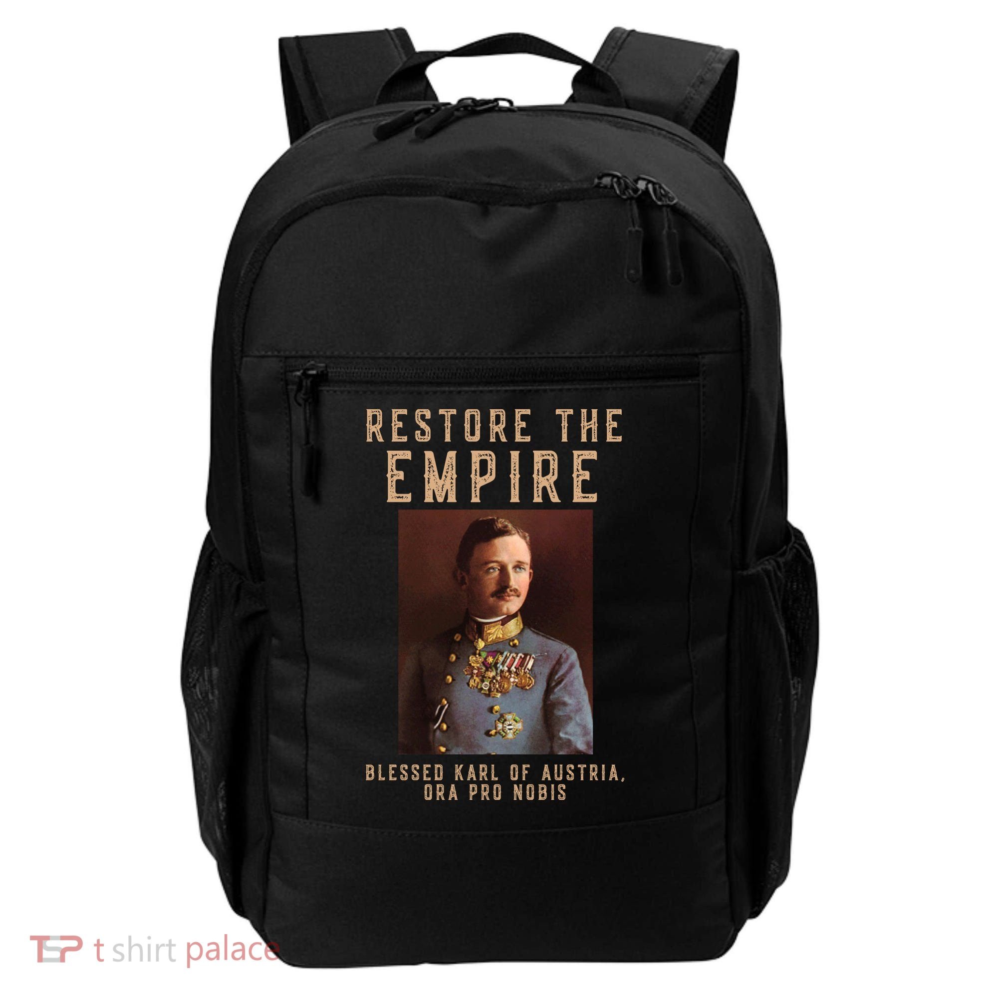 Roman Catholic Blessed Karl Of Austria Monarchist Backpack