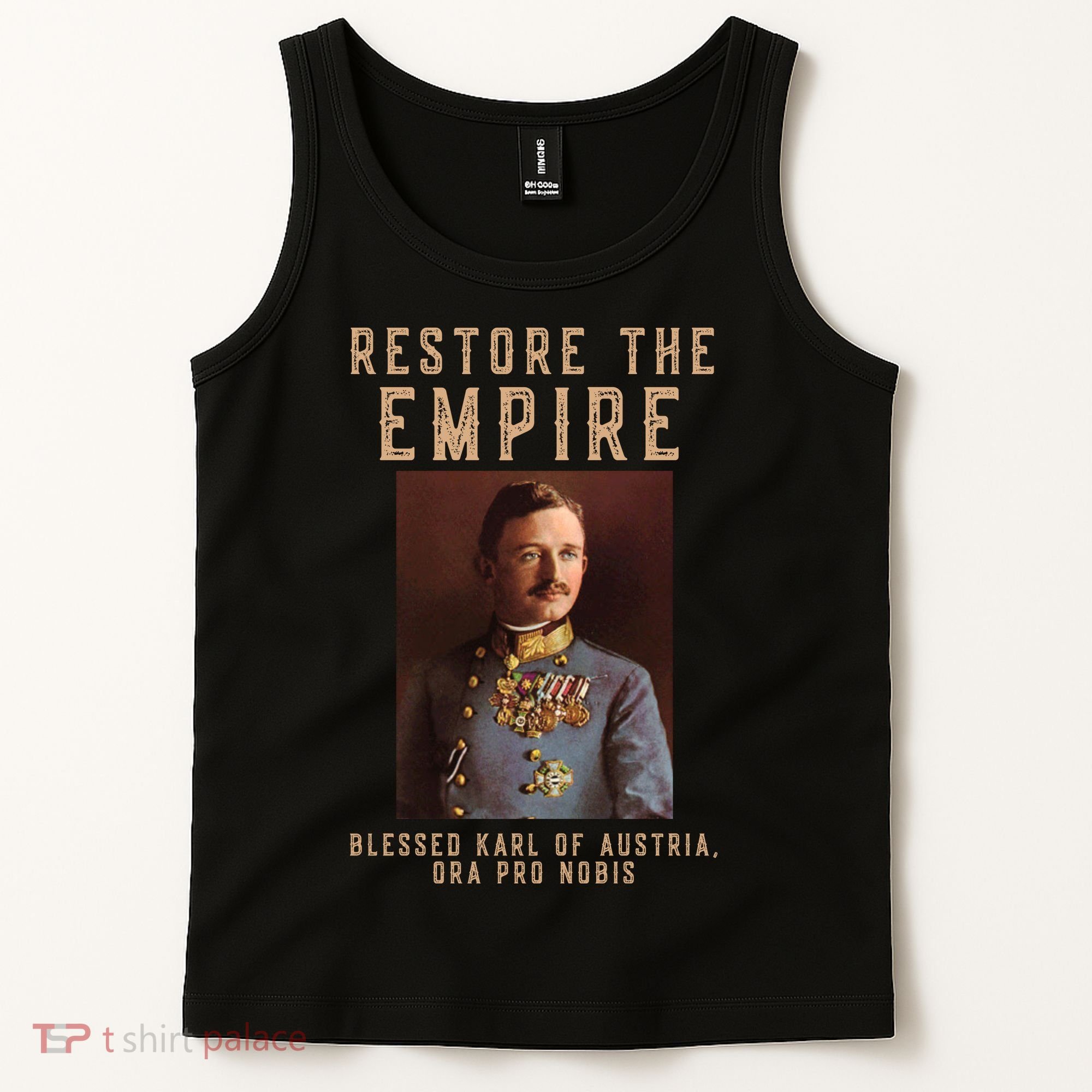 Roman Catholic Blessed Karl Of Austria Monarchist Tank Top