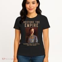 Roman Catholic Blessed Karl Of Austria Monarchist Women's T-Shirt thumb 4
