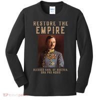 Roman Catholic Blessed Karl Of Austria Monarchist Kids Long Sleeve Shirt thumb 0