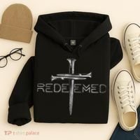 Redeemed Christian Bible Verse Cross Follower Christian Hoodie thumb 4