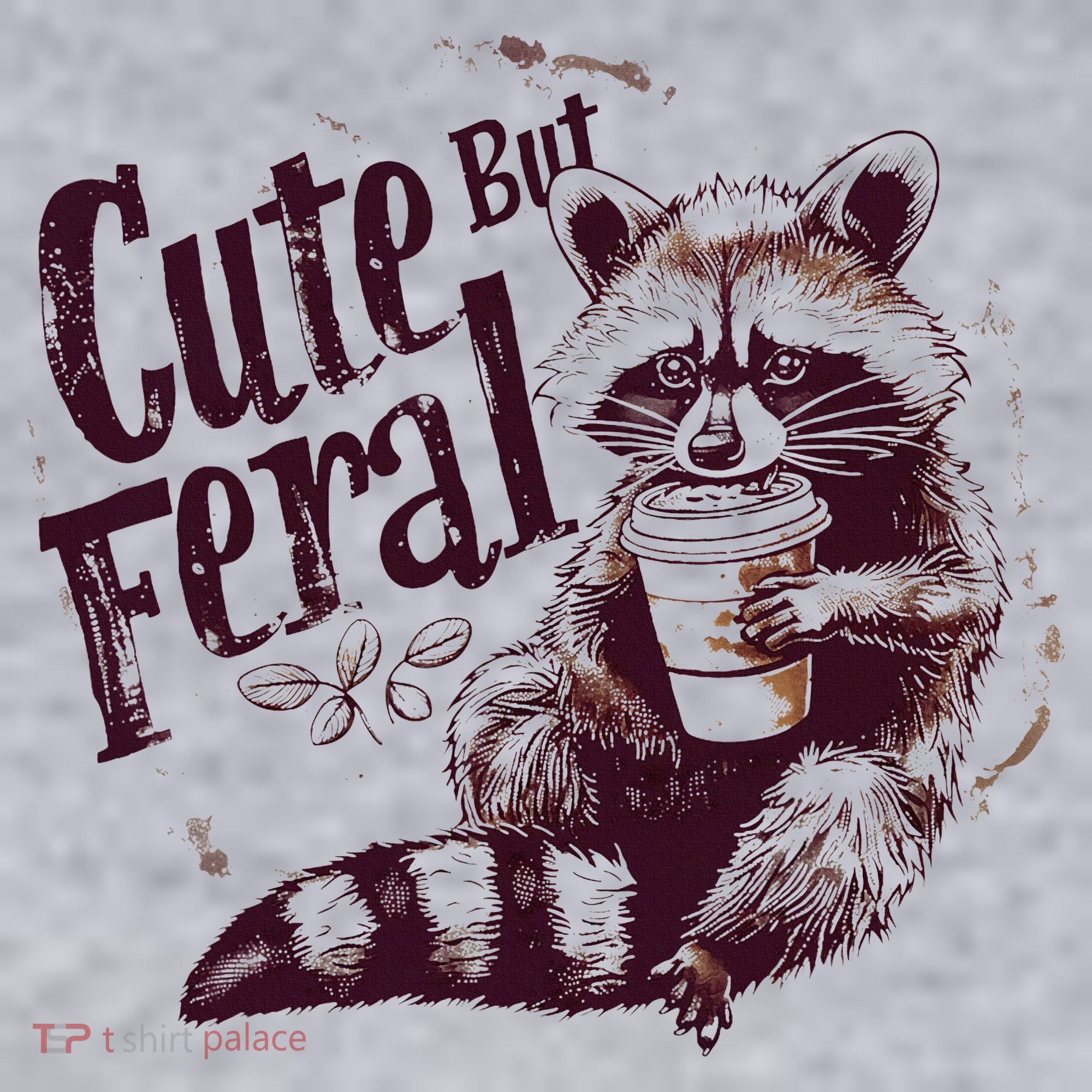 Raccoon Cute But Feral Women's Sweatshirt