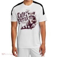 Raccoon Cute But Feral Soccer Jersey thumb 0