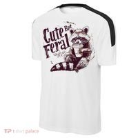 Raccoon Cute But Feral Soccer Jersey thumb 2