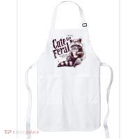 Raccoon Cute But Feral Apron thumb 0