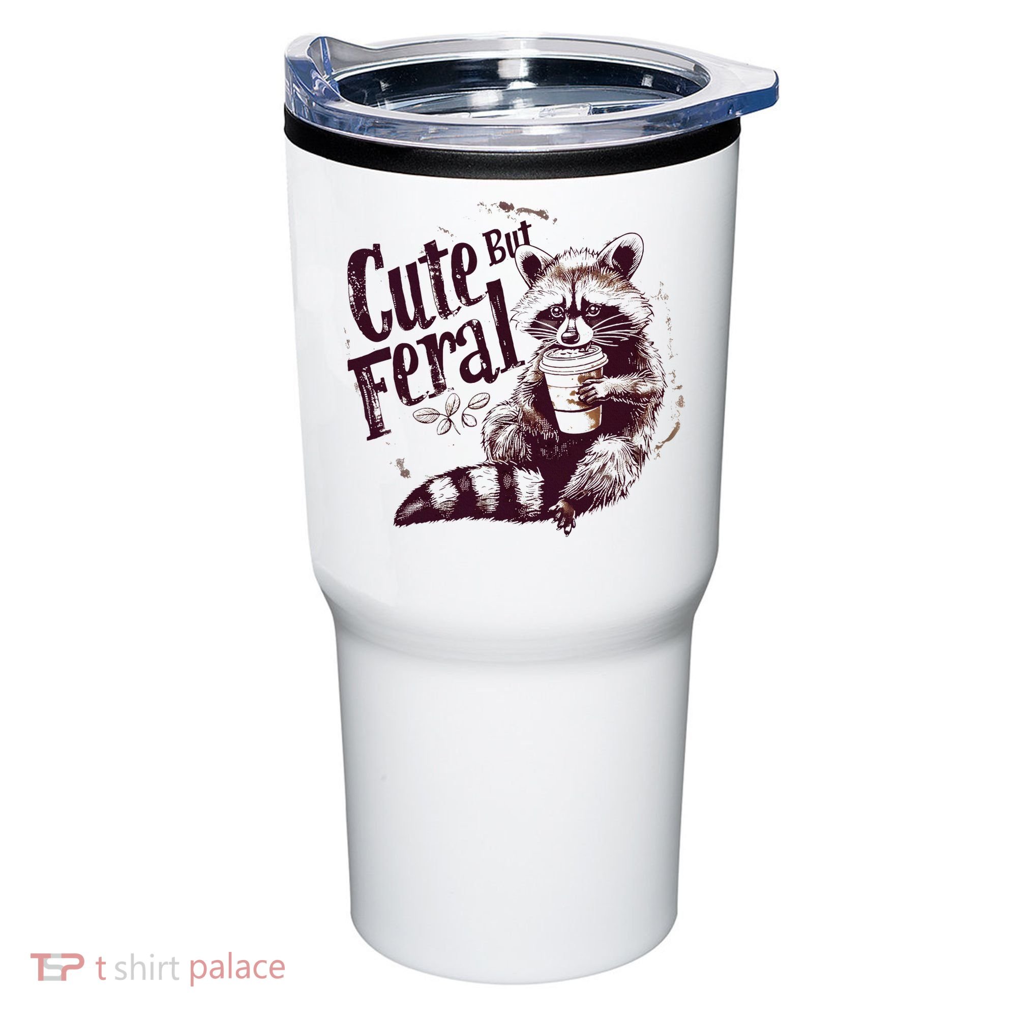 Raccoon Cute But Feral Tumbler