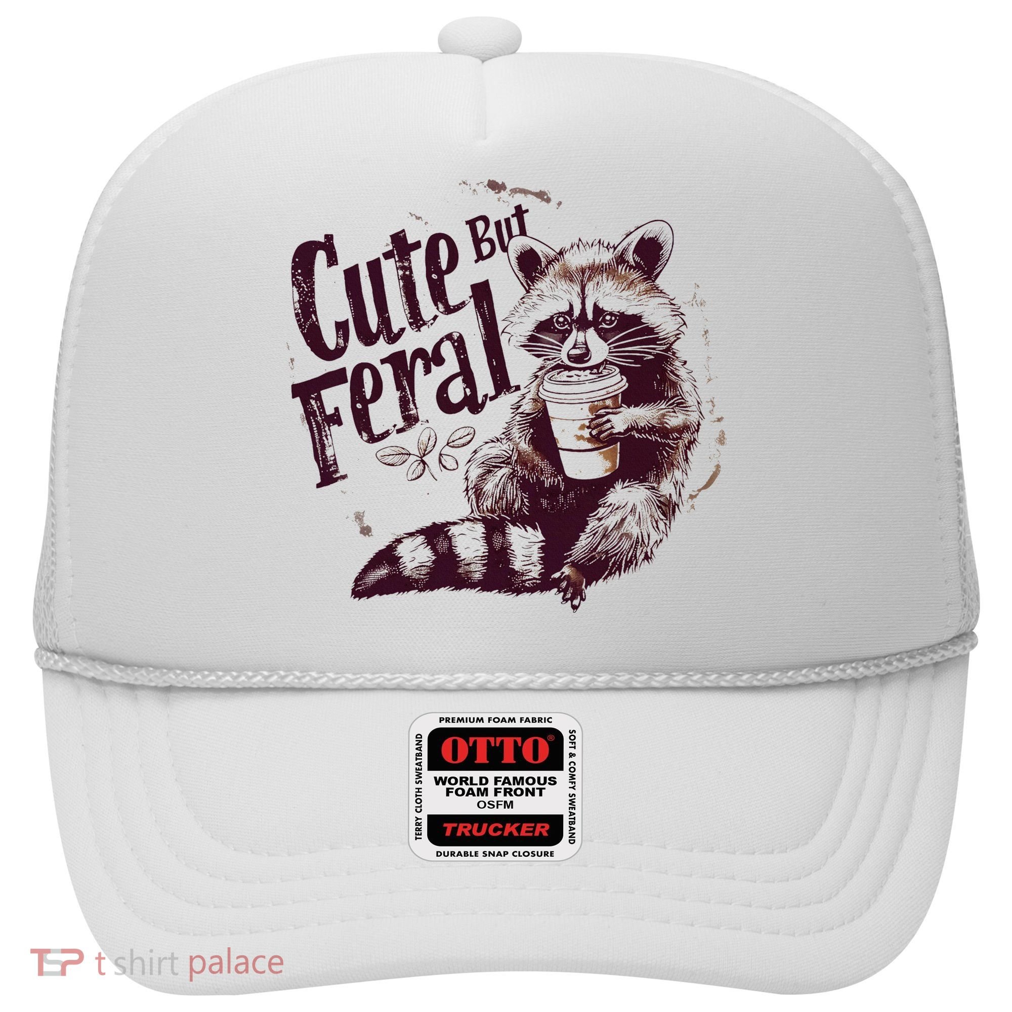 Raccoon Cute But Feral Hat