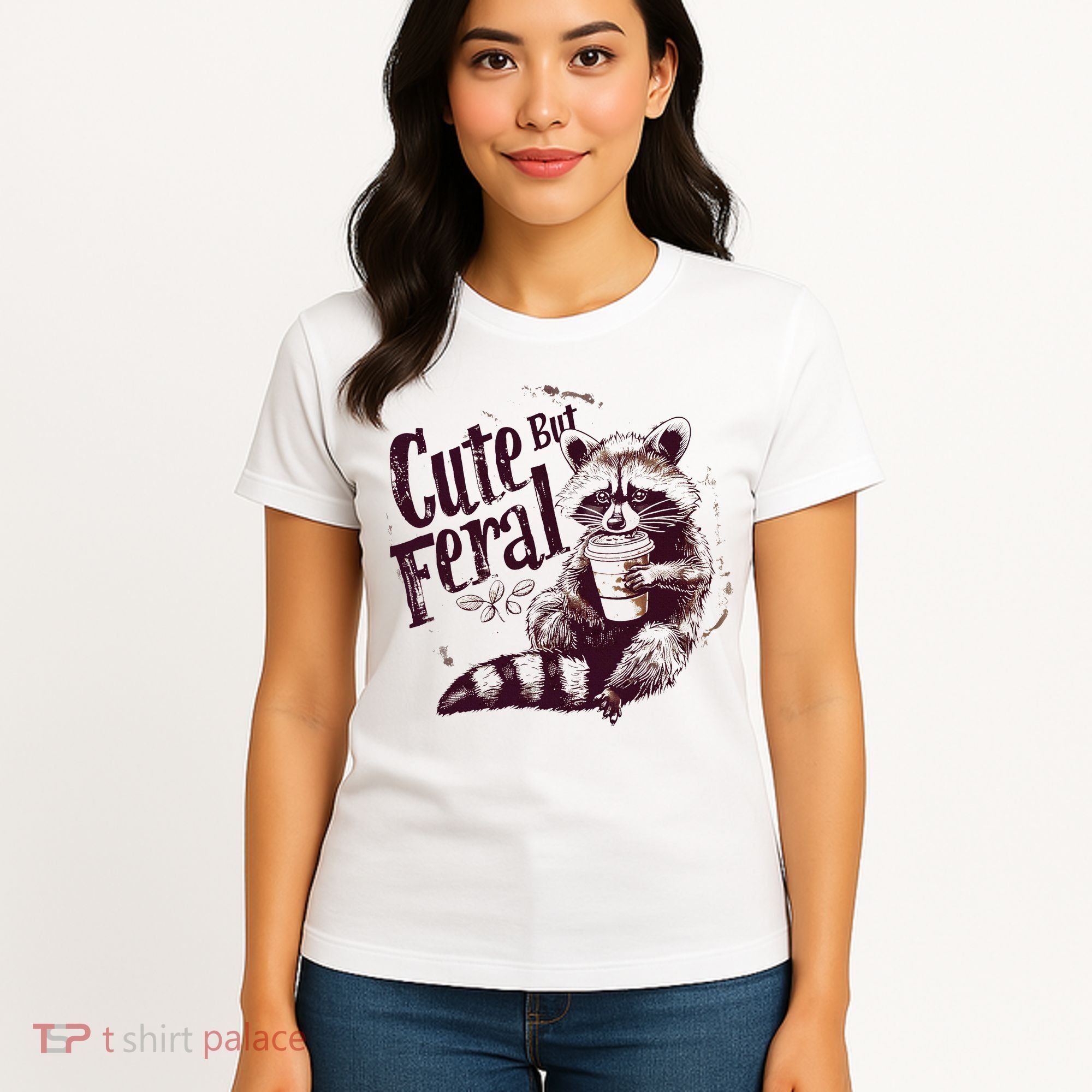 Raccoon Cute But Feral Women's T-Shirt