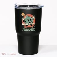 Retro Cartoon Bomb Nihilism Classic Fit Crew Neck Short Sleeve Black Tumbler thumb 0