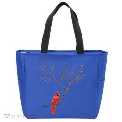 Red Cardinal Bird Lovers Birdwatching Birding Vintage Gift Tote Bag