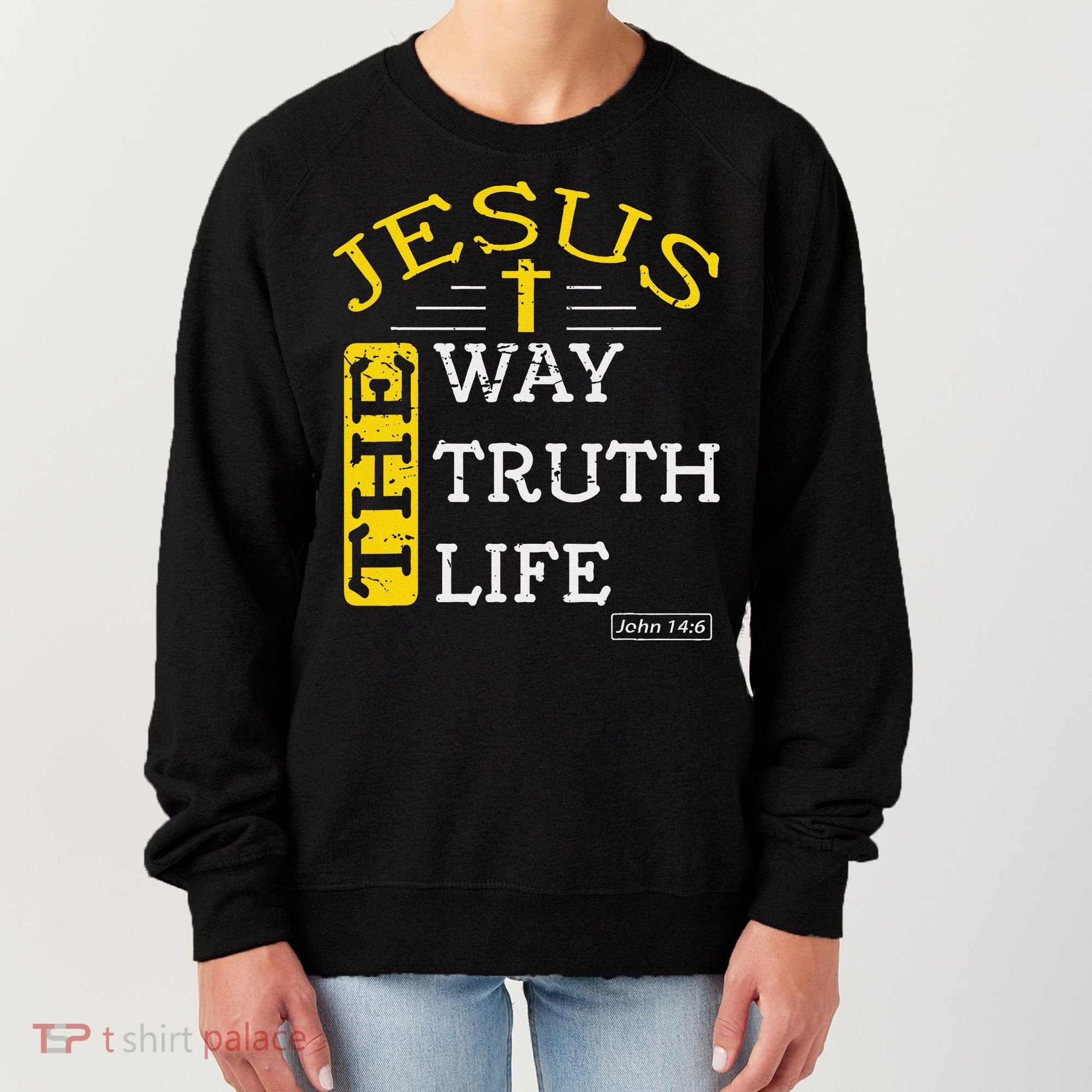 Religious Christian Bible Verse 146 Biblical Gospel Women's Sweatshirt