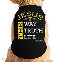 Religious Christian Bible Verse 146 Biblical Gospel Doggie Tank thumb 0