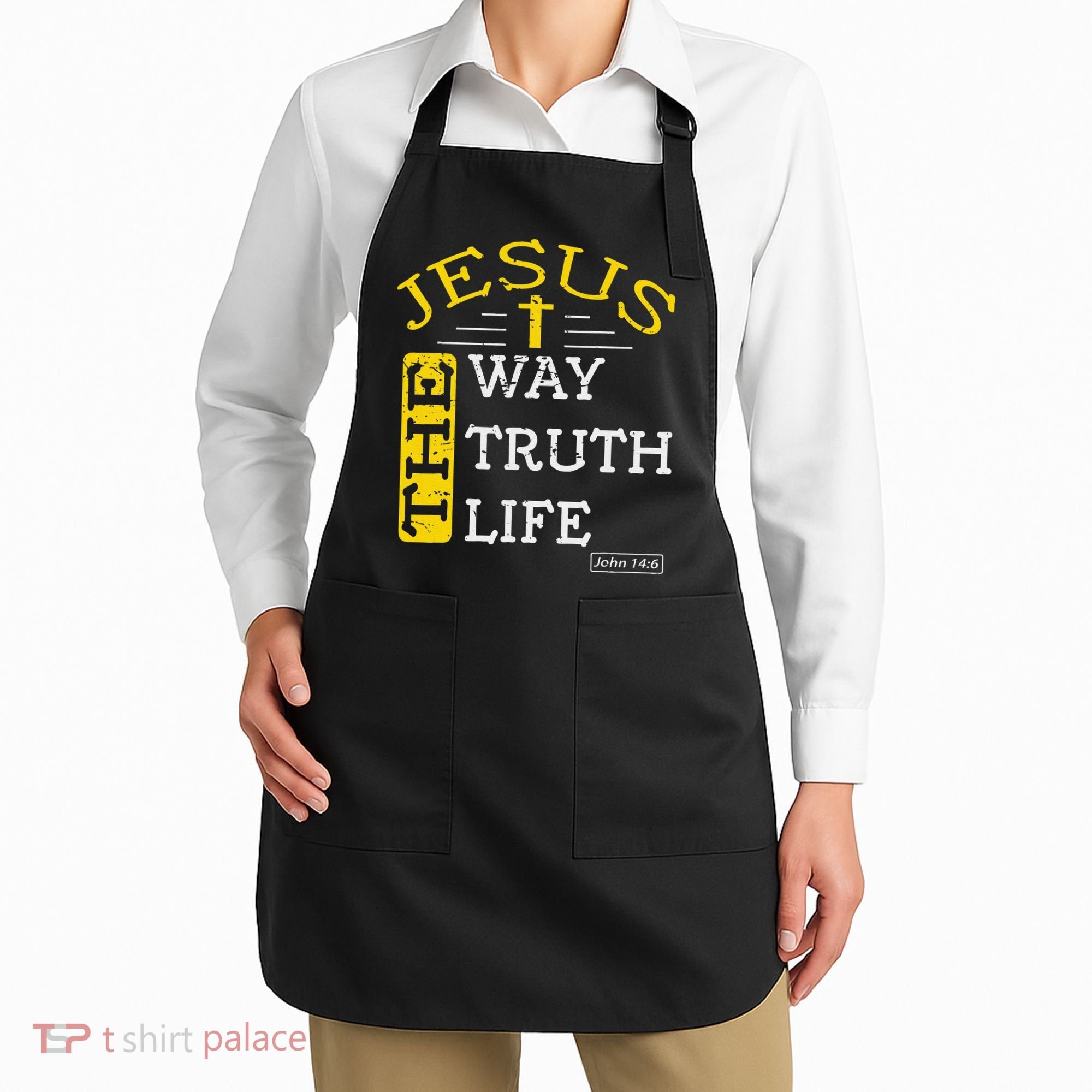 Religious Christian Bible Verse 146 Biblical Gospel Apron