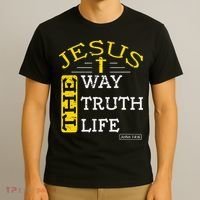 Religious Christian Bible Verse 146 Biblical Gospel T-Shirt thumb 3