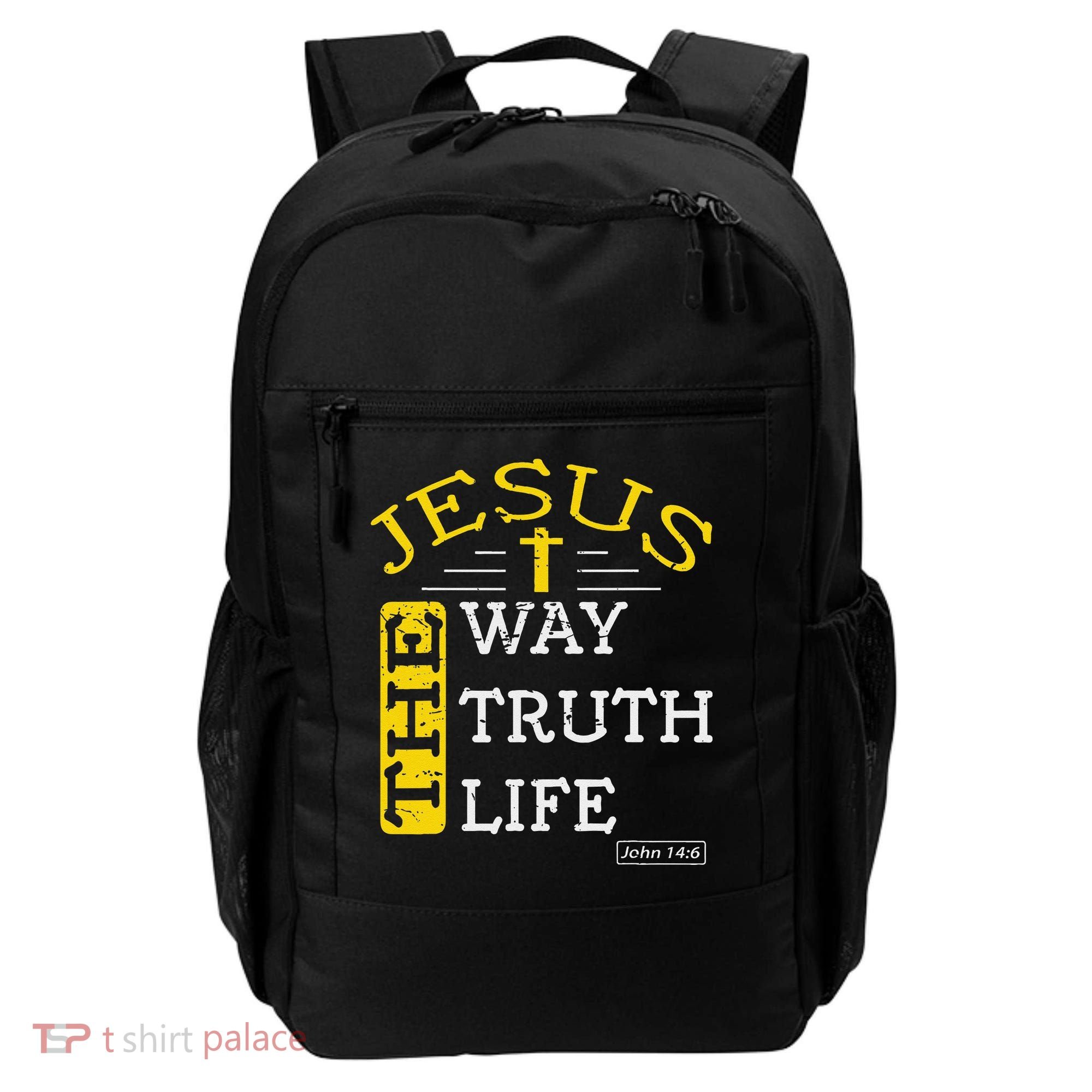 Religious Christian Bible Verse 146 Biblical Gospel Backpack