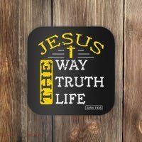 Religious Christian Bible Verse 146 Biblical Gospel Coaster thumb 0
