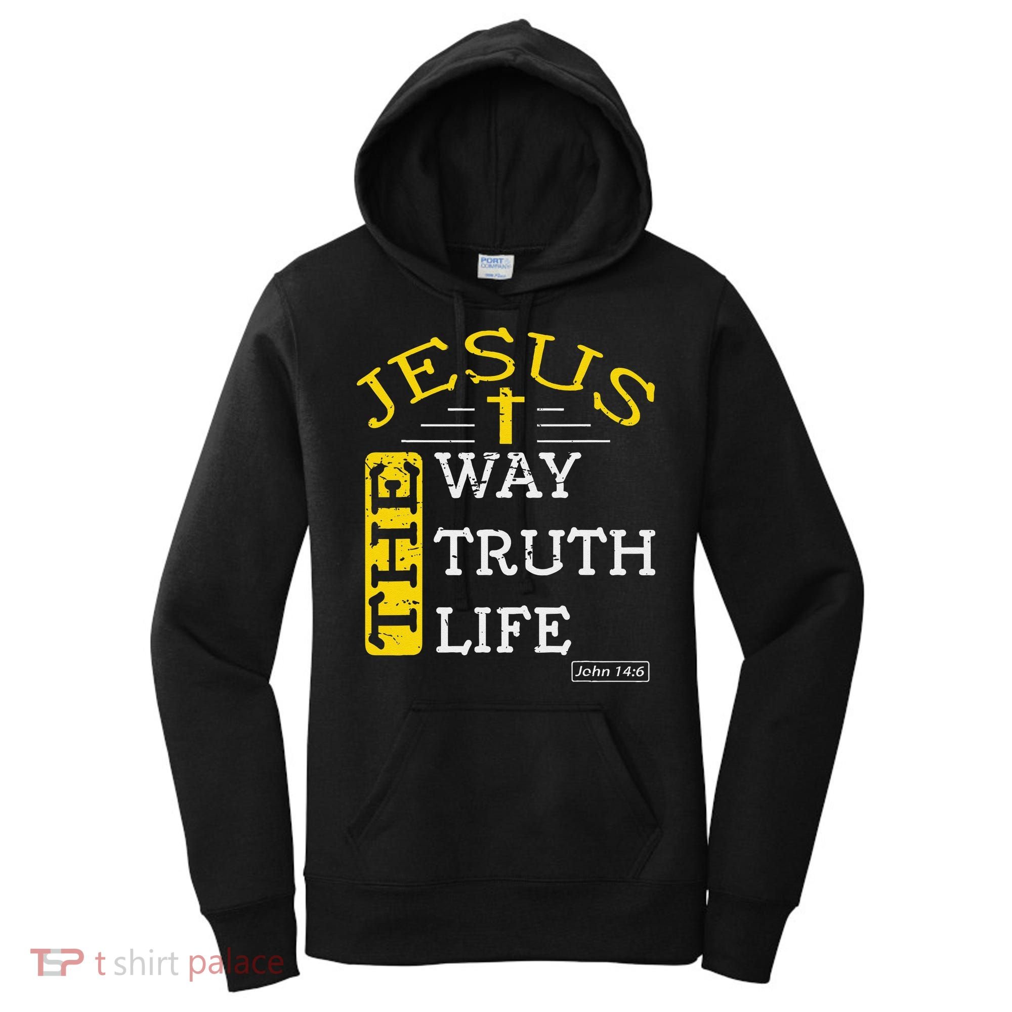 Religious Christian Bible Verse 146 Biblical Gospel Women's Hoodie