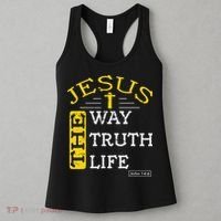Religious Christian Bible Verse 146 Biblical Gospel Women's Tank Top thumb 3