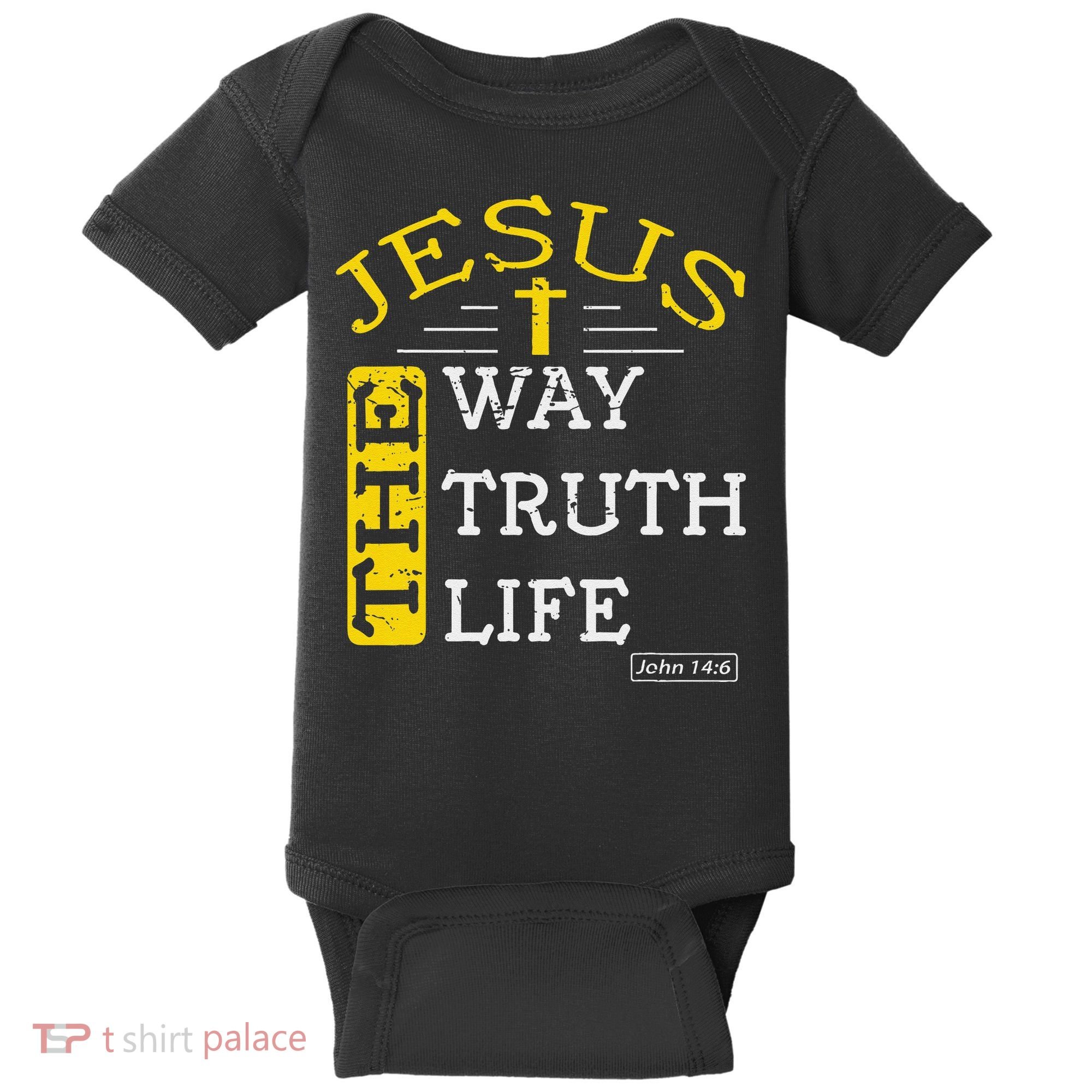 Religious Christian Bible Verse 146 Biblical Gospel Baby Bodysuit