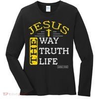 Religious Christian Bible Verse 146 Biblical Gospel Women's Long Sleeve Shirt thumb 0