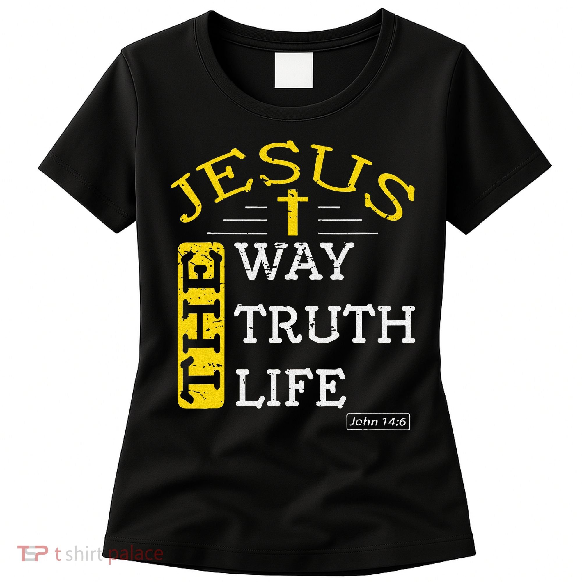 Religious Christian Bible Verse 146 Biblical Gospel Women's T-Shirt