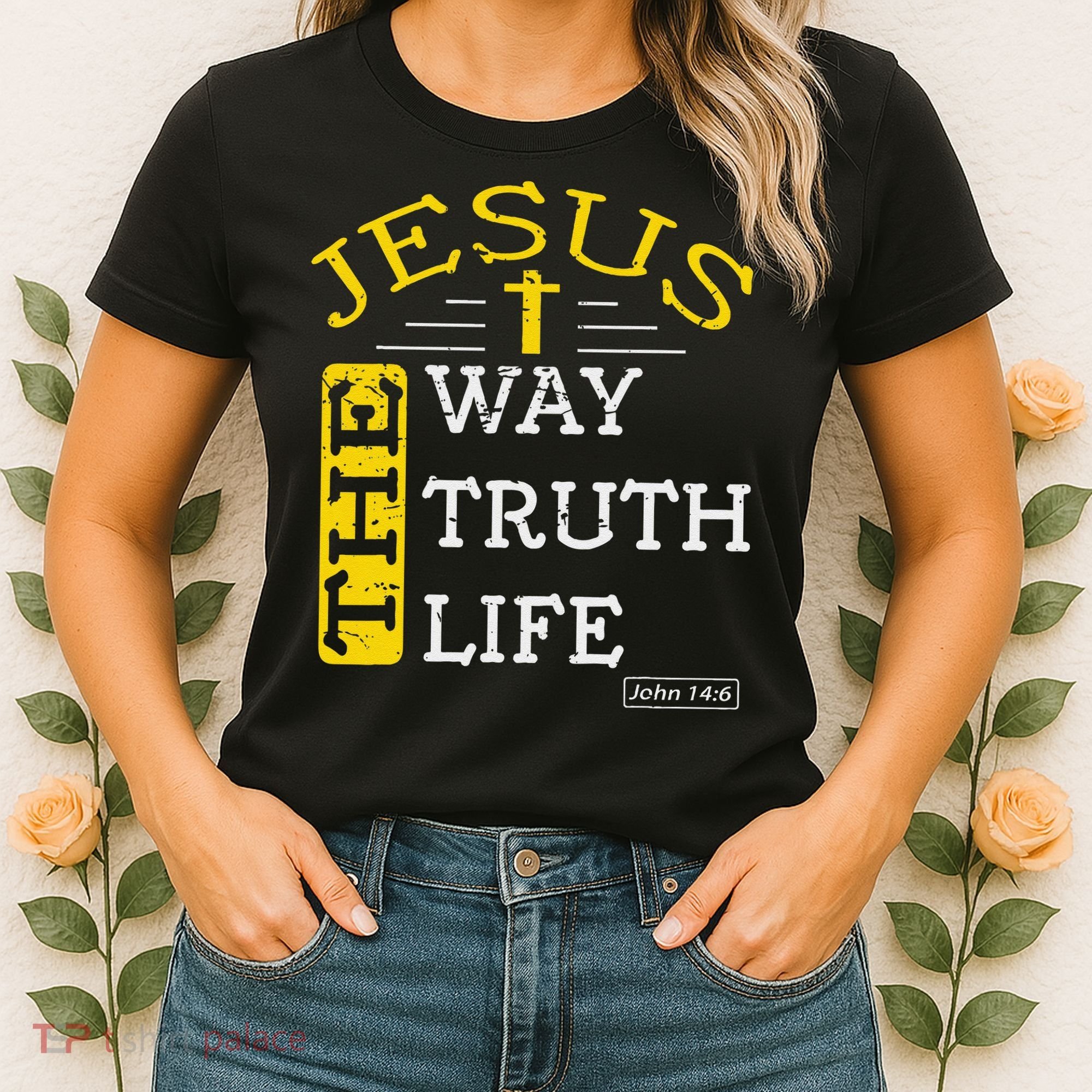 Religious Christian Bible Verse 146 Biblical Gospel Women's T-Shirt
