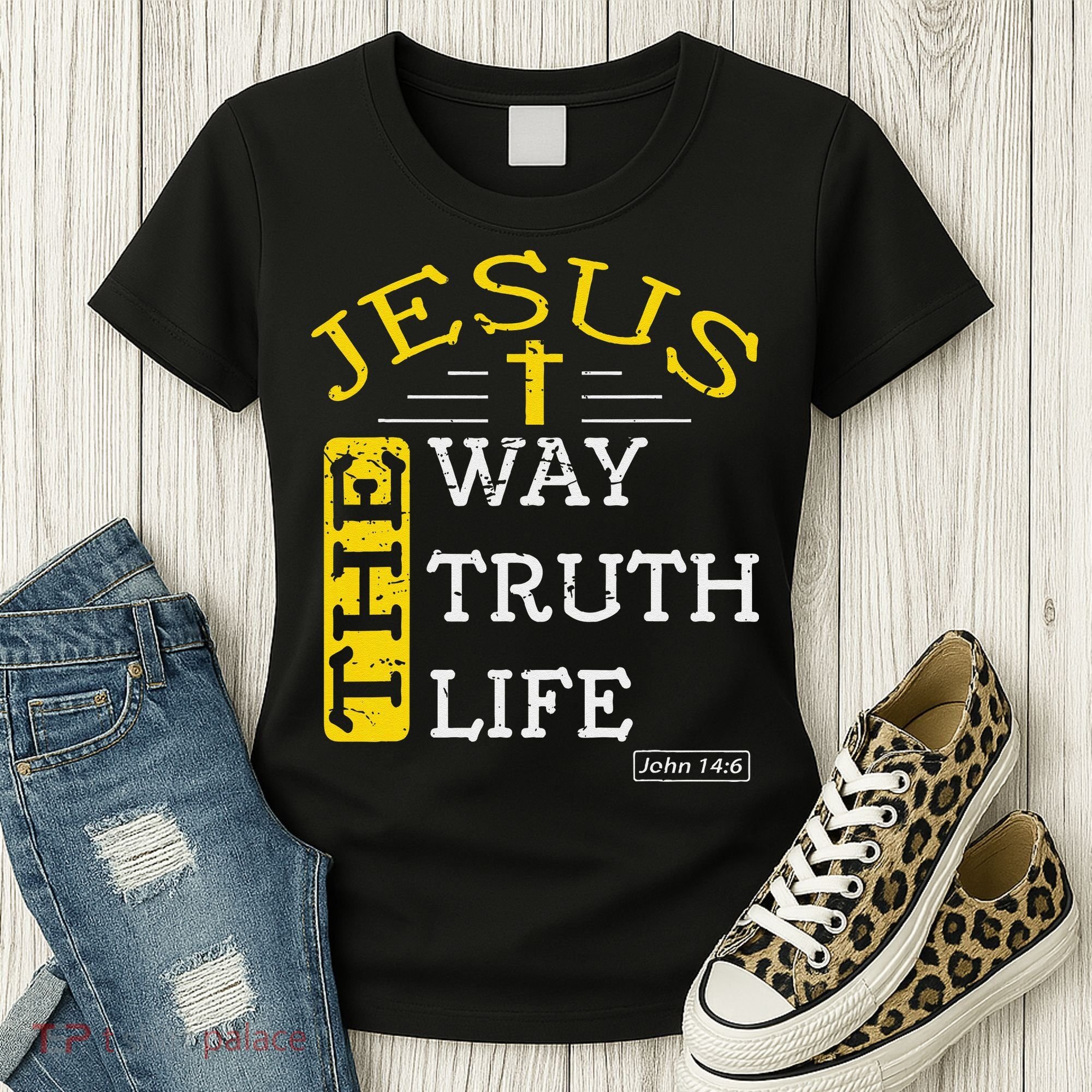 Religious Christian Bible Verse 146 Biblical Gospel Women's T-Shirt