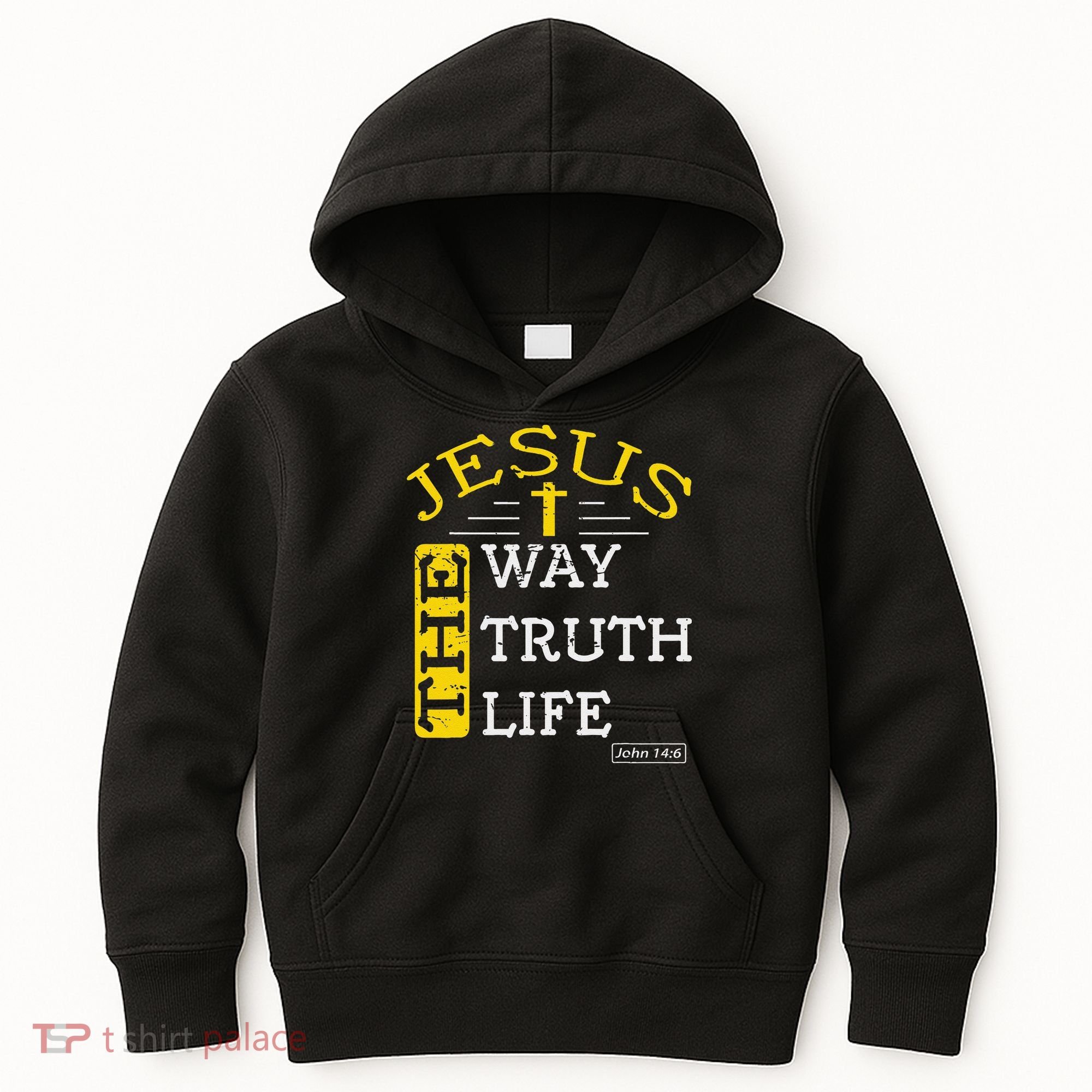 Religious Christian Bible Verse 146 Biblical Gospel Kids Hoodie