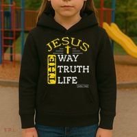 Religious Christian Bible Verse 146 Biblical Gospel Kids Hoodie thumb 3