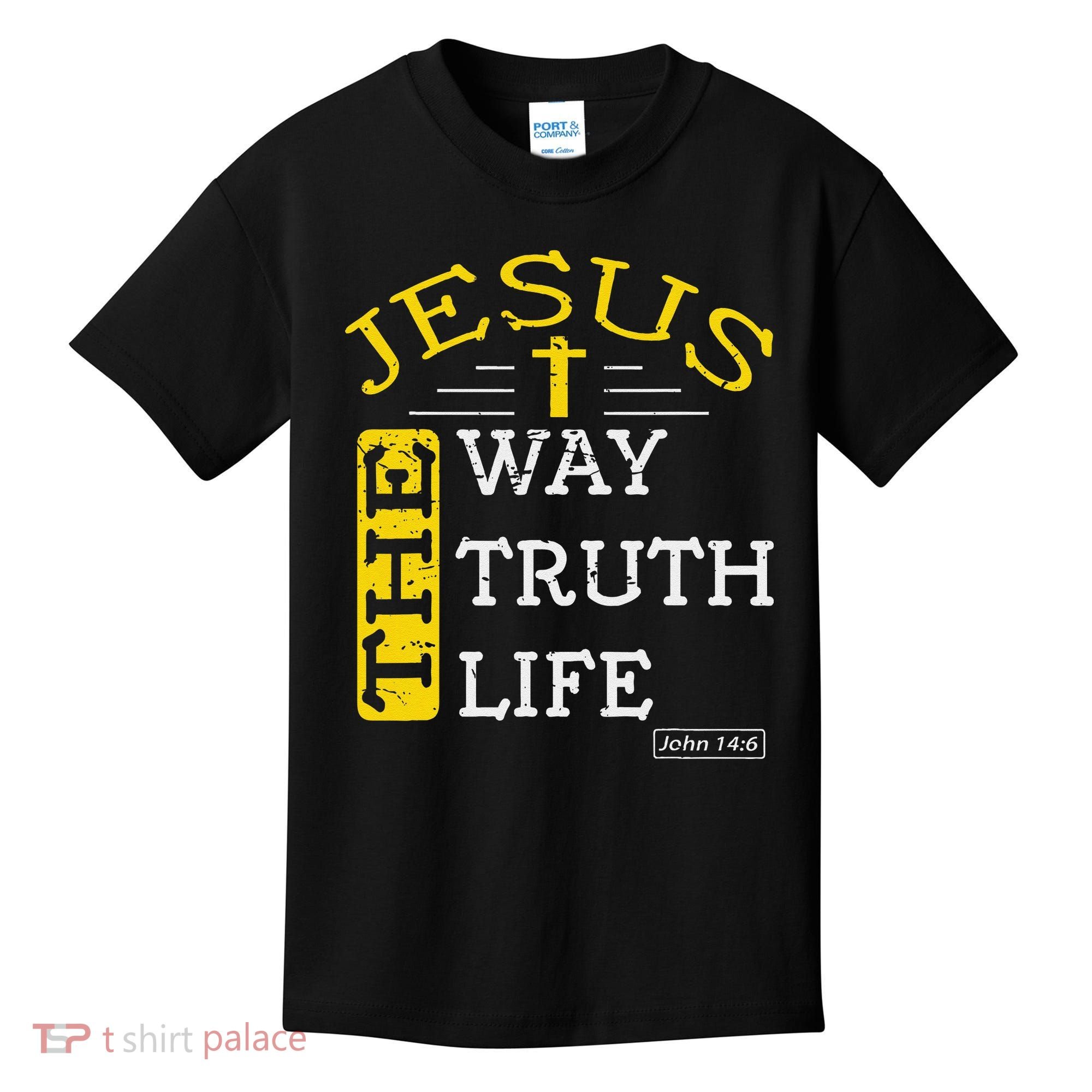 Religious Christian Bible Verse 146 Biblical Gospel Kids T-Shirt