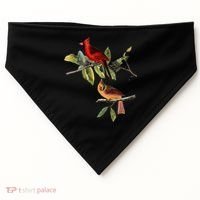 Red Cardinal Bird Male Female Gift For Cardinal Bird Lovers Gift USA-Made Doggie Bandana thumb 0