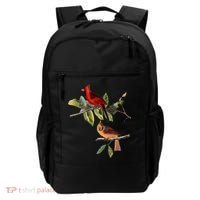 Red Cardinal Bird Male Female Gift For Cardinal Bird Lovers Gift Backpack thumb 0