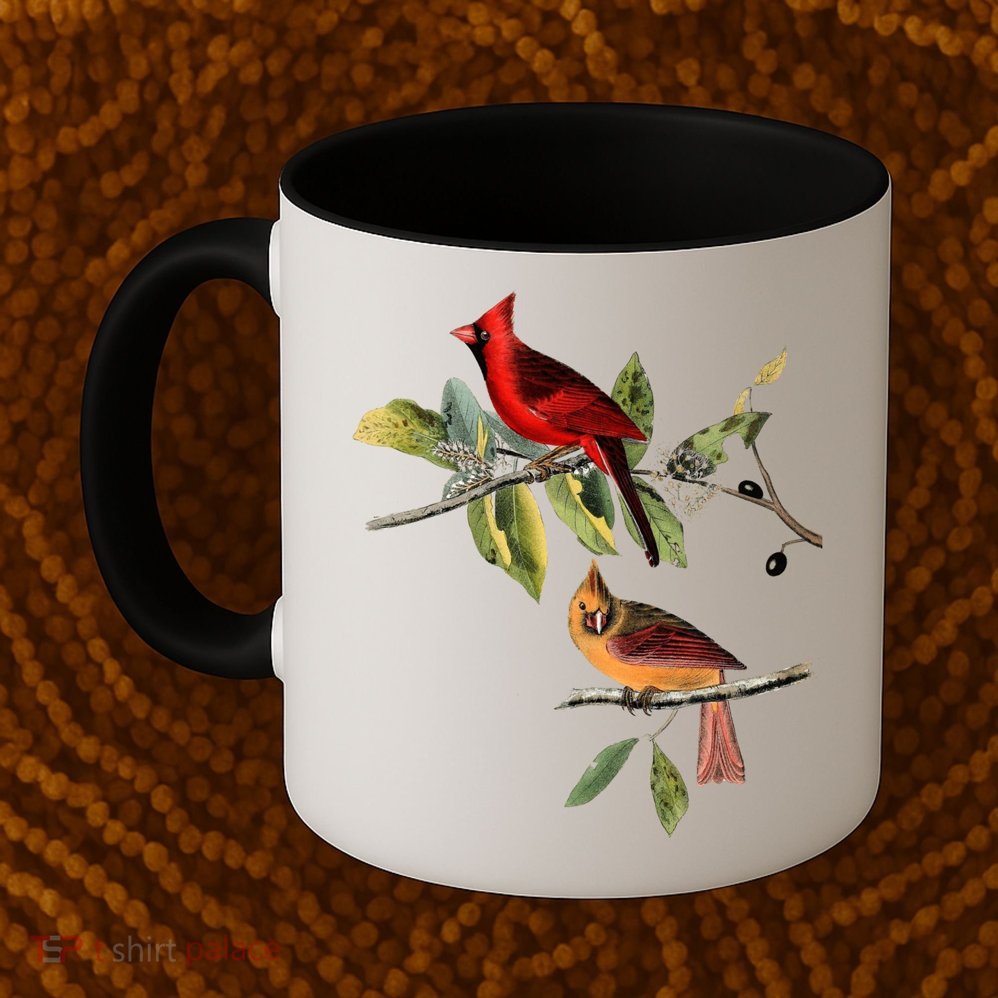 Red Cardinal Bird Male Female Gift For Cardinal Bird Lovers Gift Coffee Mug