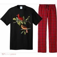 Red Cardinal Bird Male Female Gift For Cardinal Bird Lovers Gift Pajama Set thumb 0