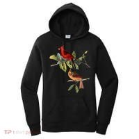 Red Cardinal Bird Male Female Gift For Cardinal Bird Lovers Gift Women's Hoodie thumb 0