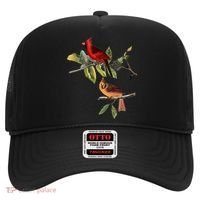 Red Cardinal Bird Male Female Gift For Cardinal Bird Lovers Gift Hat thumb 0