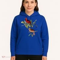 Red Cardinal Bird Male Female Gift For Cardinal Bird Lovers Gift Hoodie thumb 5
